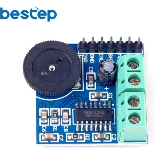 Mini PAM8403 Audio Amplifier Volume Adjustment 3W * 2 Stereo Filterless Class-D Audio Amplifier Two-Channel Double Track Power