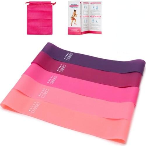 Silicone Sports Belt Resistance Band Hip Squat Exercise Stretch Band Yoga Resistance Ring Fitness Resistance Band