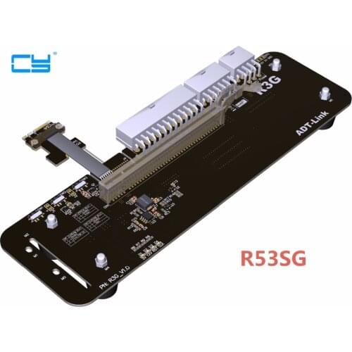 Laptop PCI-E x1 2.0 M.2 WiFi A.E key External Graphics Card Stand bracket NGFF PCIe Riser External Independent Video Card Dock