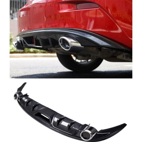 For Mazda 3 AXELA 2014.2015.2016.2017 Rear Lip Spoiler Car Bumper Diffuser Auto Accessories