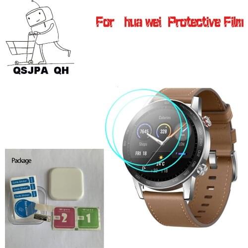 2.5D Tempered Glass Screen Protector For Huawei Honor Magic Watch 2 GT 2 GT2 42mm 46mm GS Pro Smartwatch Screen Protective Film