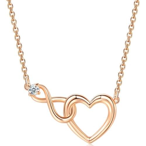 Cute Heart Charms Pendant Necklace For Women Korean Style Collar Choker Chain Necklaces Best Gift For Friends Girls Jewelry N450