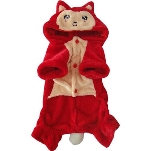 Winter Halloween Dog Clothes Pets Outfits Warm Clothes for Small Dogs Costumes Coat Jacket Puppy Sweater Dog Chihuahua