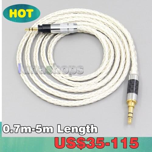 16 Core OCC Silver Plated Headphone Earphone Cable For Sennheiser Urbanite XL On/Over Ear LN007208