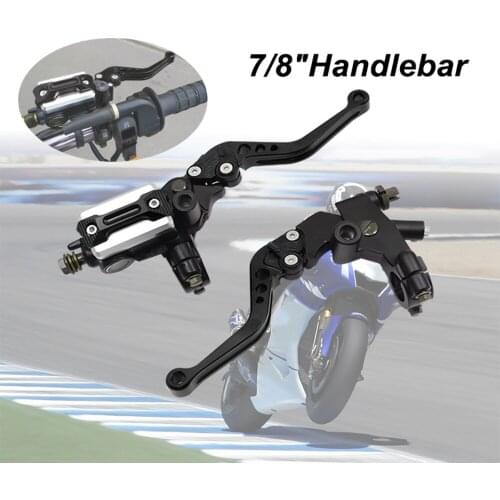 Motorcycle Accessories Brake Clutch Pump Lever Hydraulic Master Cylinder 7/8" 12.7mm Universal for Honda Yamaha