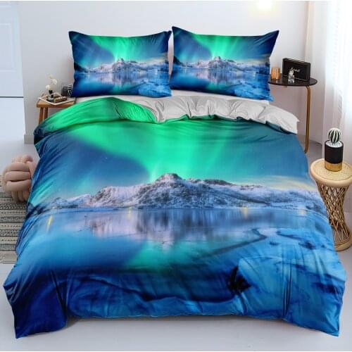 Aurora Design Bed Linens Duvet/Quilt/Comforter Covers Set Pillowcase Twin King Queen Double Single Size Custom Bedding Sets