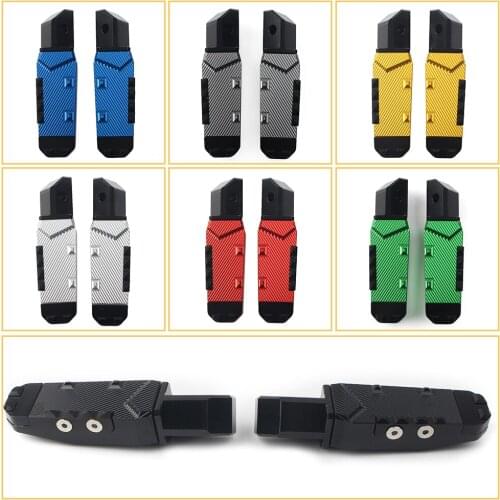 CBR600RR Motorcycle Rear Passenger Foot Pegs Pedal Pads For Honda CBR 600RR F5 CBR1000RR CBR600 F4/F4I CNC Aluminum Accessories