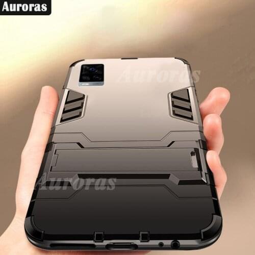 Auroras Case For VIVO V21E Shockproof Armor Cover Support For vivo V21 Business Shockproof Case Cover