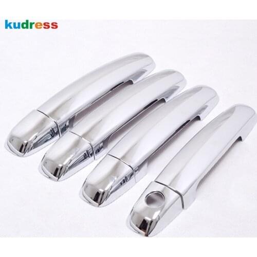 Door Handle Cover Trim For Suzuki Swift 2005 2006 2007 2008 2009 2010 2011 Chrome Car Styling Molding Trims Sticker Accessories