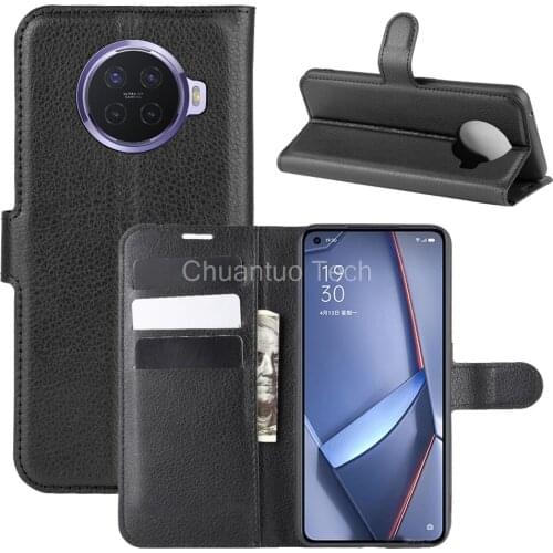 Fashion Wallet PU Leather Case Cover For Oppo Ace2 Flip Protective Phone Back Shell With Card Holders