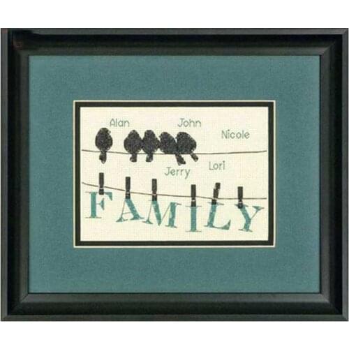 100% cotton threads Talking bird Counted Cross Stitch 11CT 14CT 18CT DIY Cross Stitch Kit Embroidery Needlework Sets