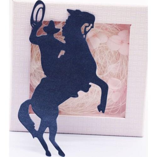 Cowboy New Cutting Dies For 2021 Metal Die Cut Craft Cutting Dies Card Making Decoration Diy Craft Templates Stencil Crafts