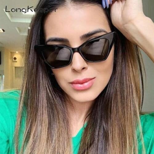 Sexy Ladies Cat Eye Sunglasses Women Fashion Brand Square Sun Glasses For Female Black Leopard Glasses UV400 zonnebril dames