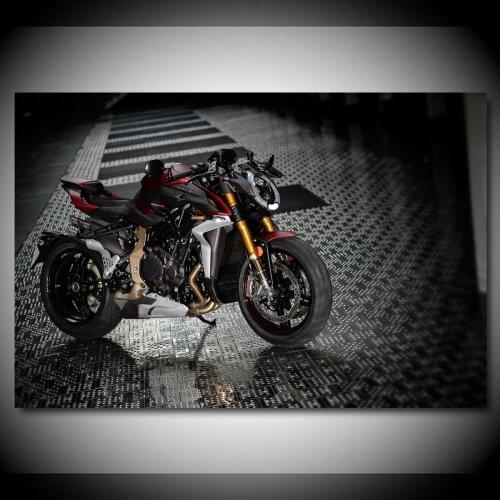 MV Agusta Brutale 1000 Sport Motorcycle Wallpaper Wall Art Posters Canvas Print Paintings for Living Room Decor Boys Gift