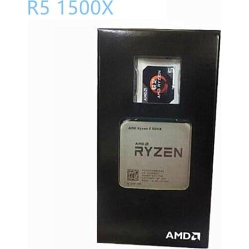 AMD Ryzen R5 1500X CPU Processor 4Core Socket AM4 3.5GHz TDP 65W 18MB Cache 14nm DDR4 Desktop Free Shipping