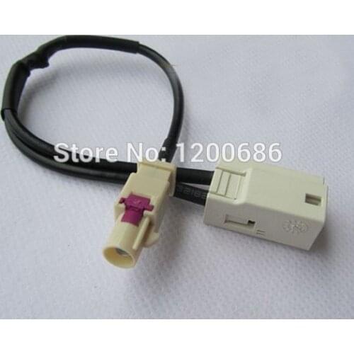 Radio Aerial Antenna Adapter Cable 1 to 2 For VW Skoda New