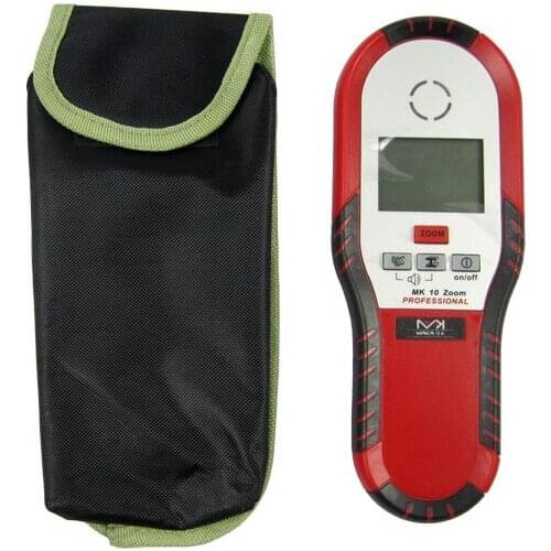 Handheld 3-in-1 MK10 Metal Detector Find Metal Wood Studs AC Voltage Live Wire Wall Scanner +Buzzer