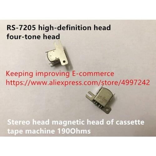 Compatible with RS-7205 high-definition head four-tone head stereo head magnetic head of cassette tape machine 190Ohms switch
