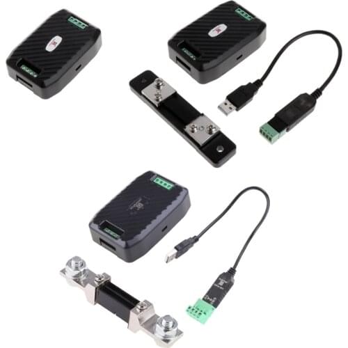 1PC PZEM-017 DC Communication Box RS485 interface Modbus 0-300V 300A Shunt USB Cable