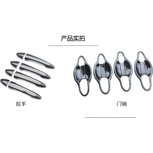 High-quality ABS Chrome Car Outer Door Handle Cover Door Bowl Protection Covers For Buick Excelle GT 2015-2019 Car Styling