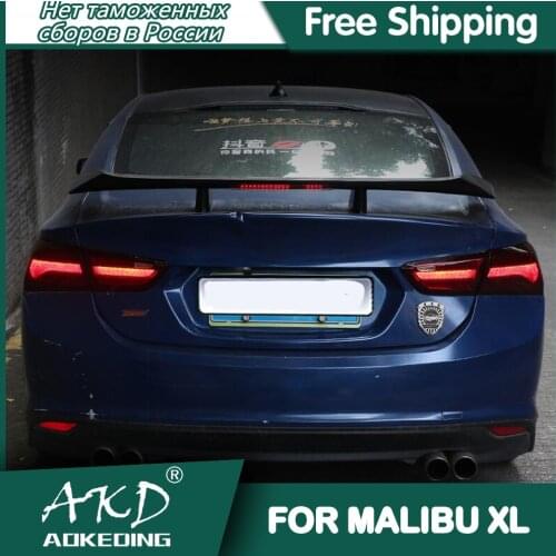 For Car Chevrolet Malibu XL Tail Lamp 2017-2020 Led Fog Lights DRL Day Running Light Tuning Car Accessories Malibu Tail Lights