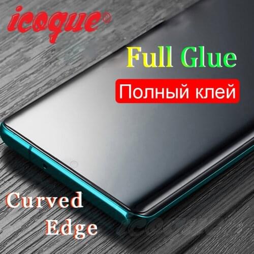 Full Glue Tempered Glass for Oneplus 8 Pro 7 7T Nord N10 8t Screen Protector Glass for Xiaomi Mi Note 10 Lite One Plus 8 Pro 7 T