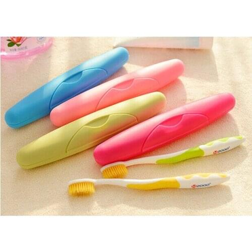 1PC Toothbrush Holder BathRoom Accessories Toothbrush Case Holder Camping Cover Travel Hiking Box LB 282