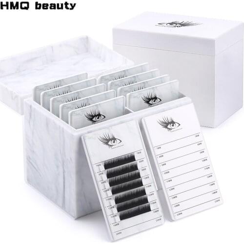 10 Layers Eyelash Storage Box Makeup Organizer Glue Pallet Lashes Holder Grafting Eyelash Extension Tool Lashes Accessories