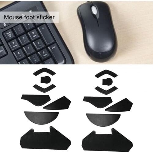 2 Sets Wireless Mouse Feet Pad Skates with Protective Film for Logitech G402