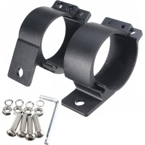 2x LED Bar Roll Bull Mount Bracket Clamps Offroad Work Light, 3 Inch (76-81Mm)