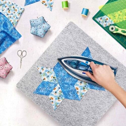 3 Size Portable Wool Ironing Felt Pad High Temperature Resistance Ironing Pad Easy Press Ironing Board Wool Pressing Mat