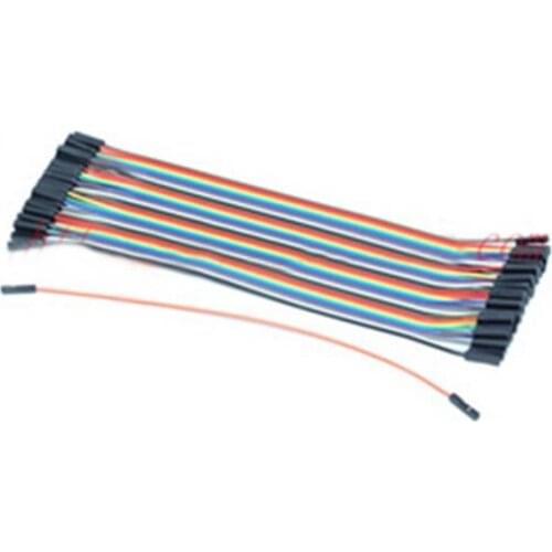 50pcs Dupont Line Cable 1P1 Single Chip Singlechip IO Extension Cable 175mm