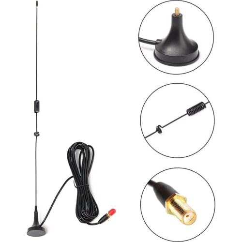 UT-106 Magnetic SMA-Female Car Antenna VHF UHF for Walkie Talkie Baofeng UV 82 UV-5R BF-888S GT-3TP GT-5 Ham Radio Accessories