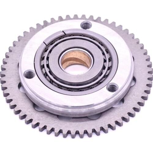 Free shipping motorcycle parts QM200GY start plate GXT200 GS200 DR200 for Suzuki motorcycle 200cc overrunning clutch