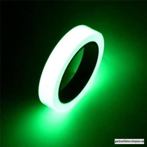 Fluorescent green simple fashion luminous home improvement stage PET tape PVC printing from luminous tape luminous tape