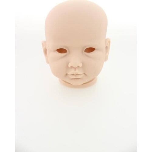 DIY Reborn Doll Mold Silicone Vinyl Reborn Baby Doll Mold Lifelike Handmade Reborn Doll Kits Head and Limbs