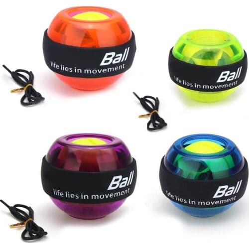 LED Gyro Power Wrists Ball Gyroscope Powerball Forearm And Grip Exercise Tool Arm Strength Training Home Fitness Equipment