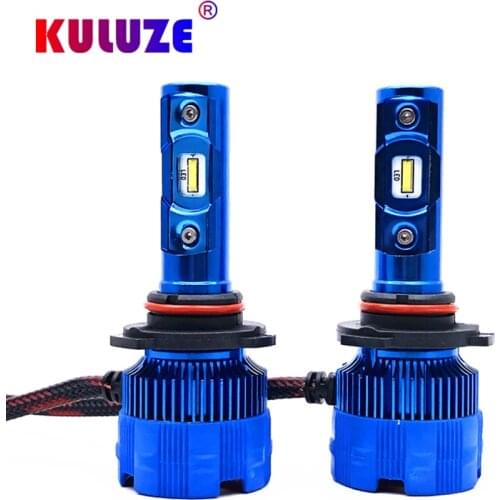 Kuluze HB3 9005 hb4 9006 automobile LED headlamp H4 H7 H8 H9 H11 HB1 HB5 5202 PSX24W automobile LED headlamp fog lamp 12V 6000K