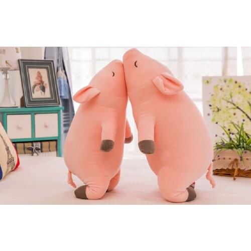 About 50cm lovely cartoon pink pig plush toy very soft cotton doll childrens toy christmas gift b0005
