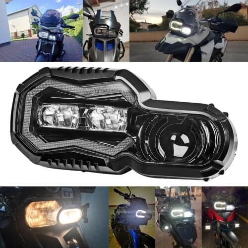 Motorcycle Lights Headlight For BMW F800GS F800R F700GS F650GS Adventure Motorcycles Complete LED Projector Headlight Assembly