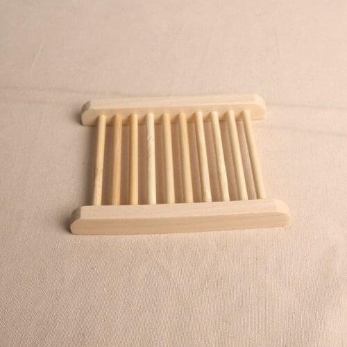 Natural Wood Soap Tray Holder Dish Storage Bath Shower Plate Home Bathroom Wash Plate Box Container for Bath Shower Plate