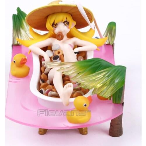 Nisemonogatari Oshino Shinobu Donut Bathtub 1/8 Scale Figure Collectible Model Toy