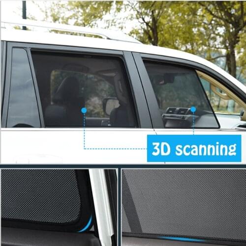 For Toyota PRIUS 2009~2015 Window Sunshield Curtain Visor Gauze Mesh Sun-proof Sun Shade Protection Cover