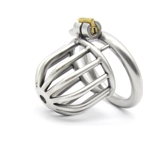 Super Small Stainless Steel Male Chastity Device Chastity Belt Penis Chastity Small Steel