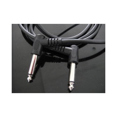 1/4" to 1/4" MONO Plug Jack Patch Cable Lead 2M BBP5