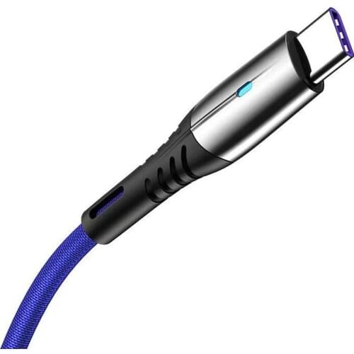 5A USB to Type C for Samsung S20 PD 100W 60W Cable for MacBook iPad Pro Quick Charge 4.0 USB-C Fast USB Charge Cord