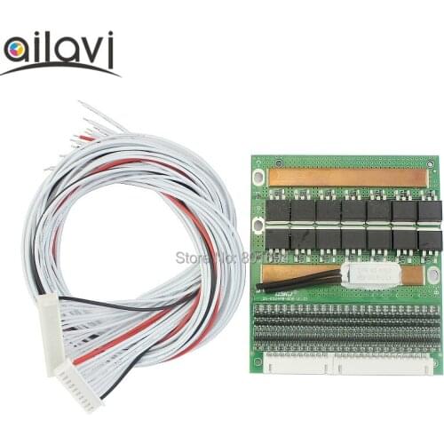 6-24 String Universal 24V 36V 48V 60V 72V 86V Ternary Lithium iron Phosphate 80A High Current Lithium Battery Protection Board