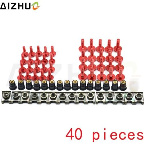 Motorcycle Accessories Windscreen Fairing Bolts Nut Screws Washer for DUCATI 1098 1198 749 848 999 900SS 1000SS GT1000 S2R 1000