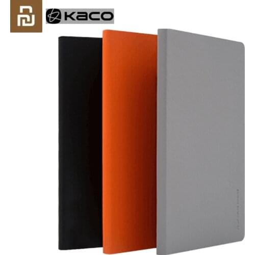 Youpin 2pcs KACOGREEN Noble Paper NoteBook PU Cover Slot Book for Office Travel with a Gift For School Office/KACO Refill