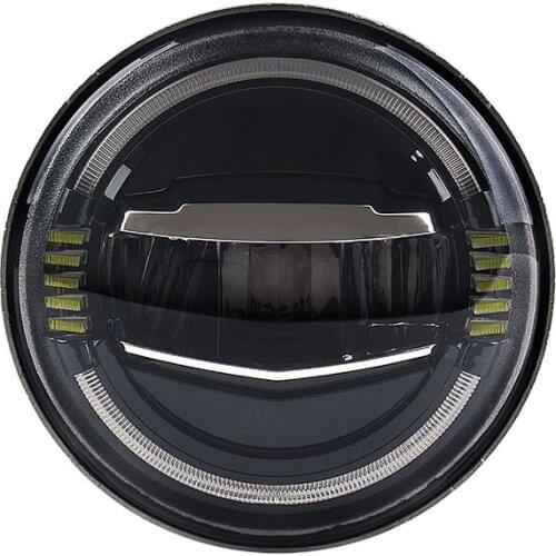 7inch led headlight newest 2019 for Jeep JK car accessories round seal beam headlights with halo auto lighting 12v